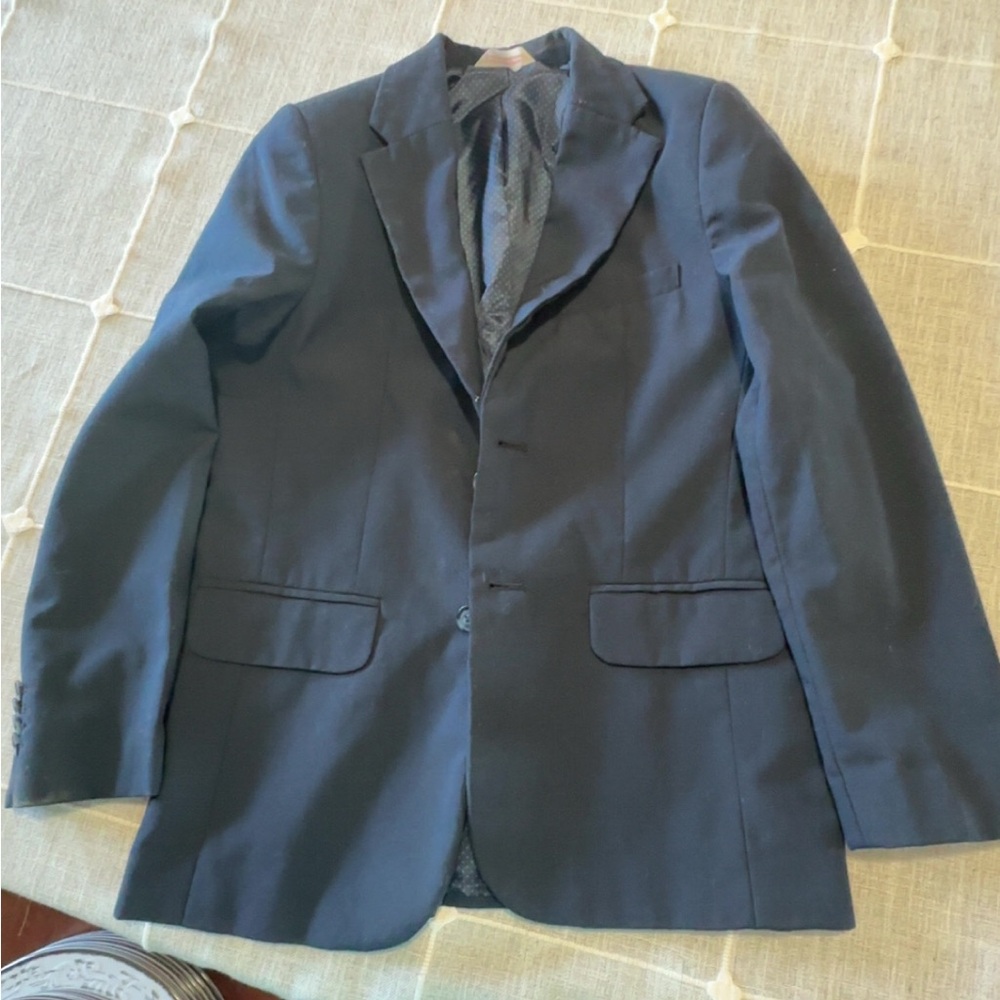 Boys Navy Blazer XL